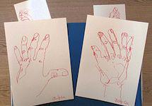 Drawing Hands and Feet